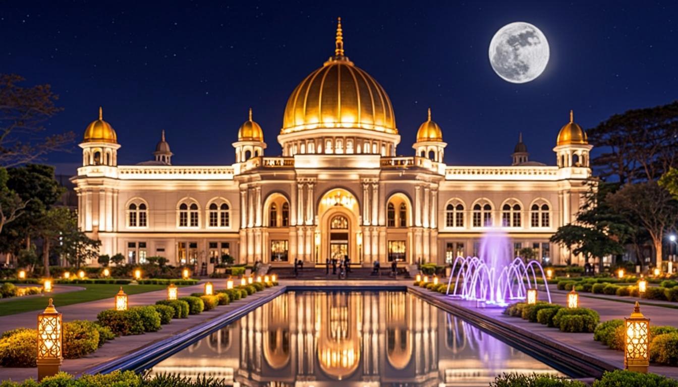 Le Palais la nuit