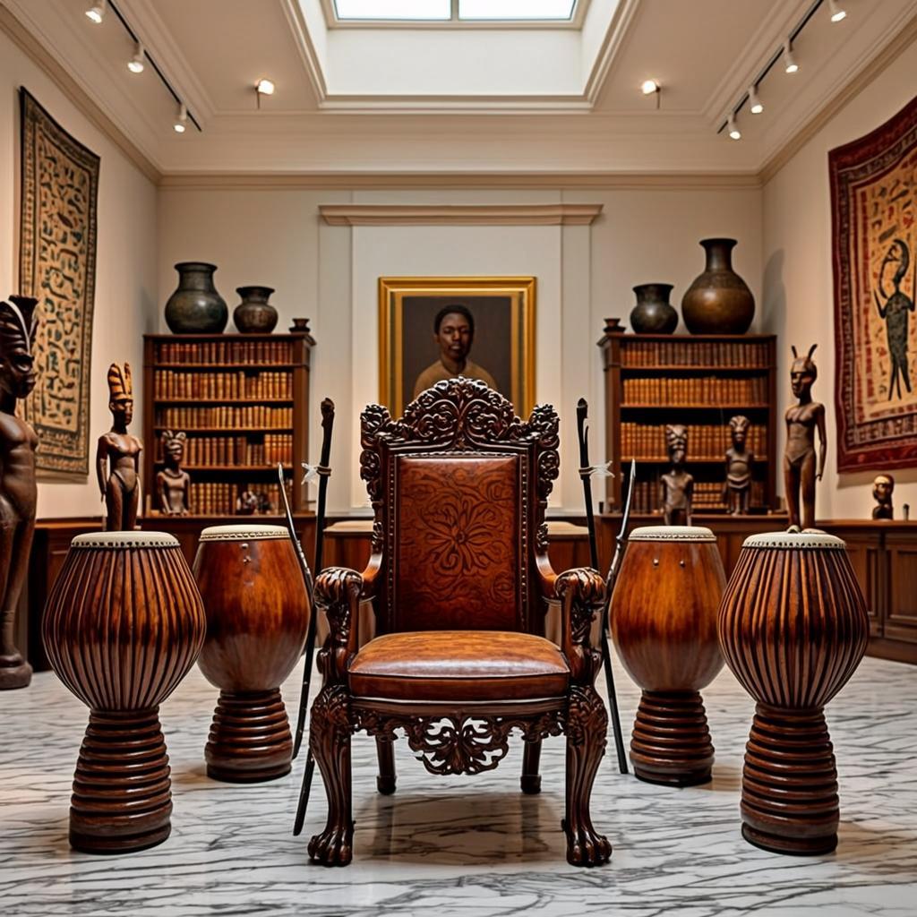 Patrimoine culturel sénégalais dans le Palais